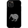 tribal kiwi polynesian pattern tattoo st Custodia per iPhone 11 Pro Motivo tribale polinesiano kiwi