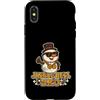 snowman jingle bell cool bro holiday win Custodia per iPhone X/XS Jingle Bell Bro Cool Snowman