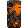 Spooky Halloween Designs For Wizards And Custodia per iPhone 11 Pro Horror Grim Reaper Cimitero - Cimitero Gotico Cimitero Halloween