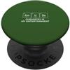 Elementally Said Gear AmUSe Chimica è il mio intrattenimento Chimica Giochi di parole PopSockets PopGrip Adesivo