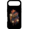 surreal kiwi pocket watch cosmic drip ki Custodia per iPhone Air Orologio Surreale Kiwi Arte Cosmica