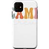 Visit the TeachTrendy Store Custodia per iPhone 11 Camp Crew Retro Groovy Vintage Felice Primo Giorno Di Scuola