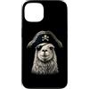 Funny Pirate Llama Animal Lovers Graphic Custodia per iPhone 13 Llama divertente animale amante pirata lama grafica estetica