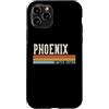 Retro Vintage Personalized Family Names Custodia per iPhone 11 Pro Phoenix Retro Vintage Uomo Bambini Ragazzi Nome