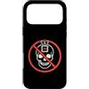 Anti AI Skull Distressed Designs Custodia per iPhone 17 Pro Max Stop AI - Skull Warning - Dì no all'intelligenza artificiale