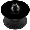 Minimal Abstract Drawing Scribble Line A Astratto Scribble Raccoon Minimalista Line Art Trash Panda PopSockets PopGrip Adesivo