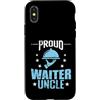waiter uncle restaurant pride service pr Custodia per iPhone X/XS Orgoglioso cameriere zio ristorante servizio