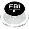 Native Hawaiian Shirts Maglietta hawaiana FBI From Big Island PopSockets PopGrip per MagSafe