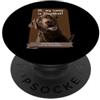 Funny Chocolate Lab Owners My Name Is Stopthat Funny Hyper Brown Lab Dog Owner PopSockets PopGrip Adesivo