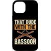 Jazz Band Bassoon Player Merch With Retr Custodia per iPhone 15 Quel tizio con il fagotto
