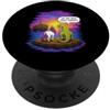 Funny Christian Faith Humor Quote Gifts Oh no, era oggi, unicorno cristiano, dinosauro, arca di Noè PopSockets PopGrip Adesivo