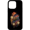 surreal kiwi pocket watch cosmic drip ki Custodia per iPhone 15 Pro Max Orologio Surreale Kiwi Arte Cosmica