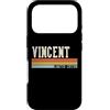 Retro Vintage Personalized Family Names Custodia per iPhone 17 Pro VINCENT Retro Vintage Uomini Bambini Ragazzi Nome