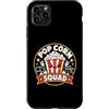 Kawaii Cinema Crew Designs Custodia per iPhone 11 Pro Max Popcorn Squad Kawaii Film Notte