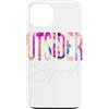 TeeaxArt Tie Dye teachers Gifts Custodia per iPhone 13 Outsiders Squad Tie Dye Back To School apprezzamento delle donne