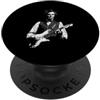 President Abe Lincoln Playing Guitar Roc Abraham Lincoln Suona la Chitarra Vintage Rock & Roll Chitarrista PopSockets PopGrip Adesivo