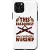 Jazz Band Bassoon Player Merch With Retr Custodia per iPhone 11 Pro Questo fagotto è stato creato per il culto cristiano