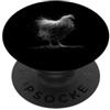 Minimal Abstract Drawing Scribble Line A Arte minimalista disegnata a mano astratta del pollo di scarabocchio PopSockets PopGrip Adesivo