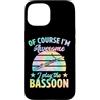 Jazz Band Bassoon Player Merch With Retr Custodia per iPhone 15 Certo che sono fantastico, suono il fagotto