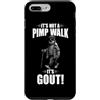 Funny It's Not A Pimp Walk It's Gout Gif Custodia per iPhone 7 Plus/8 Plus It's Not A Pimp Walk It's Gout Funny Sloth Meme Humor