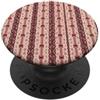 Elegant Y2K Aesthetic Red Teal Lace Carino Girly Pizzo Rosso Modello Vintage PopSockets PopGrip Adesivo