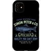 Funny Christian Faith Humor Quote Gifts Custodia per iPhone 11 Frutti di mare freschi da Simon Peter And Co Bibbia cristiana divertente