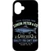 Funny Christian Faith Humor Quote Gifts Custodia per iPhone 16 Frutti di mare freschi da Simon Peter And Co Bibbia cristiana divertente