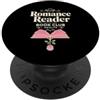 Romance Book Club Reader Designs Maglietta Romance Reader BOOK CLUB ADULTS Libro Rosa PopSockets PopGrip Adesivo