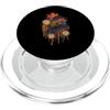 surreal kiwi pocket watch cosmic drip ki Orologio Surreale Kiwi Arte Cosmica PopSockets PopGrip per MagSafe