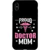 doctor mom medical mom physician mom hea Custodia per iPhone XS Max Orgoglioso Medico Mamma