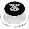 Funny Saying Shirt & Funny T-Shirts With Maglietta divertente con scritta My Short Term Memory Is Horrible PopSockets PopGrip per MagSafe