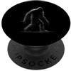 Minimal Abstract Drawing Scribble Line A Arte minimalista disegnata a mano di Bigfoot di Scribble astratta PopSockets PopGrip Adesivo