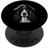 Funny Pirate ESS Owner Dog Mom Dad Gifts Grafica vintage inglese Springer Spaniel amante del cane pirata PopSockets PopGrip Adesivo