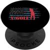 crossgolf sport golf trend sport tournam Crossgolf in America Bandiera USA PopSockets PopGrip Adesivo