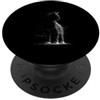 Minimal Abstract Drawing Scribble Line A Astratto Scribble Cat Lover disegnato a mano minimalista Line Art PopSockets PopGrip Adesivo