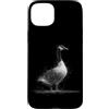 Minimal Abstract Drawing Scribble Line A Custodia per iPhone 15 Plus Astratto Scribble Goose Lover disegnato a mano minimalista Line Art