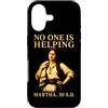 Funny Christian Faith Humor Quote Gifts Custodia per iPhone 17 Nessuno sta aiutando Martha 30 d.C. Divertente umorismo biblico cristiano