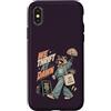 Thrift Store Findin Custodia per iPhone X/XS We Thrifting At Dawn Funny Thrifting, negozio dell'usato Raccoon Retro Thrifting