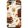Cozy Autumn Vibe Custodia per iPhone 7 Plus/8 Plus Autunno Libro Lettura Autunno Estetica Foglie Cozy Cottagecore