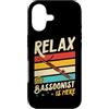 Jazz Band Bassoon Player Merch With Retr Custodia per iPhone 17 Rilassati Il fagotto è qui