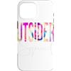 TeeaxArt Tie Dye teachers Gifts Custodia per iPhone 16 Pro Max Outsiders Squad Tie Dye Back To School apprezzamento delle donne