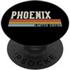 Retro Vintage Personalized Family Names Phoenix Retro Vintage Uomo Bambini Ragazzi Nome PopSockets PopGrip Adesivo