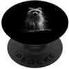 Minimal Abstract Drawing Scribble Line A Astratto Scribble Raccoon Minimalista Line Art Trash Panda PopSockets PopGrip Adesivo