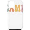 Visit the TeachTrendy Store Custodia per iPhone 12/12 Pro Camp Crew Retro Groovy Vintage Felice Primo Giorno Di Scuola