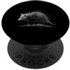 Minimal Abstract Drawing Scribble Line A Arte minimalista disegnata a mano astratta di Possum di Scribble PopSockets PopGrip Adesivo