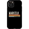 Retro Vintage Personalized Family Names Custodia per iPhone 11 Pro MARCELO Retro Vintage Uomo Bambini Ragazzi Nome