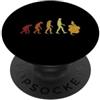Deko Schlange XXL Kuscheltier Stofftier Banana Ball Python Evolution Python Banana Ball Python PopSockets PopGrip Adesivo