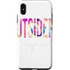 TeeaxArt Tie Dye teachers Gifts Custodia per iPhone XS Max Outsiders Squad Tie Dye Back To School apprezzamento delle donne