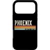 Retro Vintage Personalized Family Names Custodia per iPhone 17 Pro Max Phoenix Retro Vintage Uomo Bambini Ragazzi Nome