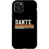 Retro Vintage Personalized Family Names Custodia per iPhone 11 Pro DANTE Retro Vintage Uomo Bambino Ragazzo Nome
